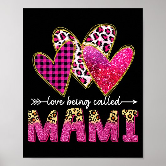 マミと呼ばれて愛されてる バレンタイン 母の日 ポスター (正面)