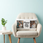 マミンって簡単じゃない ブラスクリプト2 2枚の写真 ランバークッション (椅子)