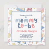 マミーが虹男女兼用色に 招待状 (正面)