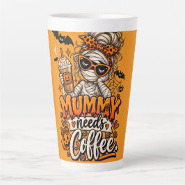 "マミーにはコーヒーが必要。" カフェラテマグ