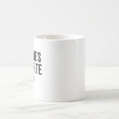 マミーのお気に入りハートグラフィック 母の日ギフト用 コーヒーマグカップ (中央)