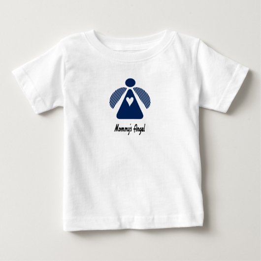 マミーのエンジェルベイビーTシャツ ベビーTシャツ (正面)