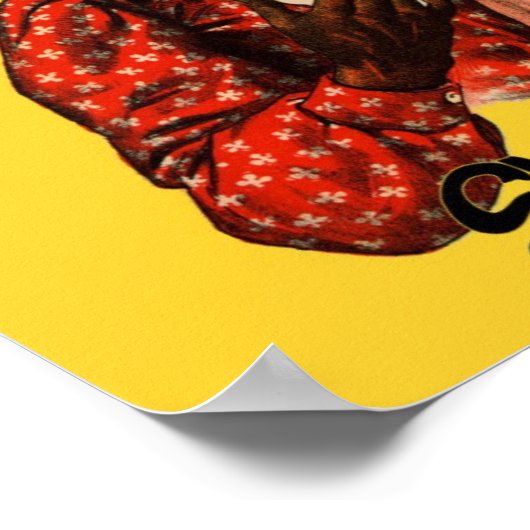 マミーの小さなベビーがショートパンを愛する ポスター (角)