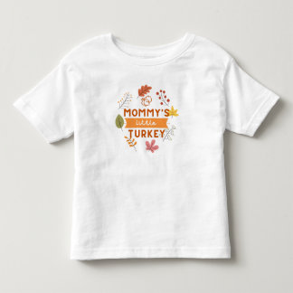 マミーの小さな七面鳥 トドラーTシャツ