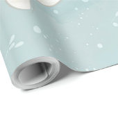 マミーアンドベビーバニー |ギフト子供へ ラッピングペーパー (ロールコーナー)