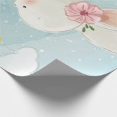 マミーアンドベビーバニー |ギフト子供へ ラッピングペーパー (角)