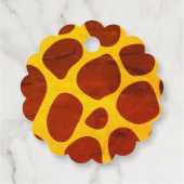 マミーキリンと子牛のベビーシャワー フェイバータグ (裏面)