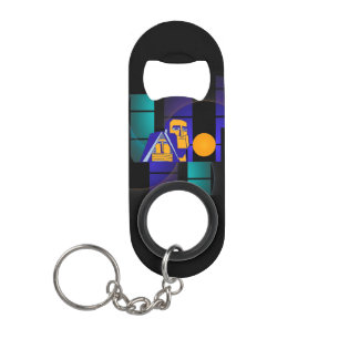 マミーキングベイビグミニボトルオープナーとキーチェーン キーホルダー栓抜き