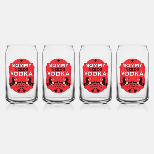 マミーニーズVodka ガラス缶 (正面)