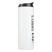 マミーパーソナライズされたホワイト タンブラー (回転左)