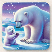 マミーポーラークマとカッブ | コースター (正面)