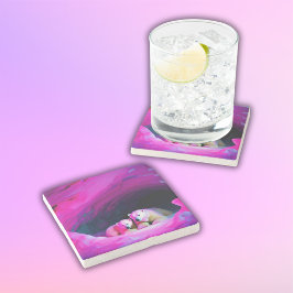 マミーポーラークマとカッブ | ストーンコースター