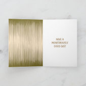 マミーモンスターゾンビカスタム誕生日 カード (内部)