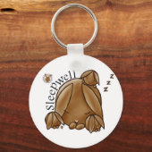 マミーラウンドラビットスリープウェルキーホルダー キーホルダー (正面)