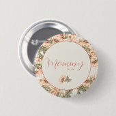 マミーワイルドレンズピンクバラ 缶バッジ (正面&裏面)