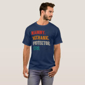 マミー整備士プロテクターヒーローママママママシニスト Tシャツ (正面フル)