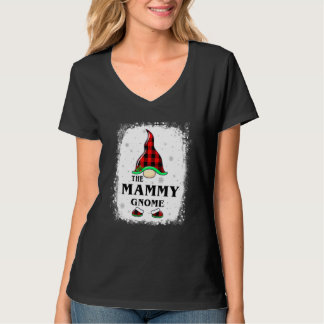 マミー格言バッファロープレイドマッチングファミリークリスマスPaj Tシャツ