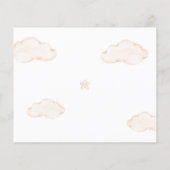 マミー テディベア 赤ちゃんシャワーのアドバイス カード (裏面)