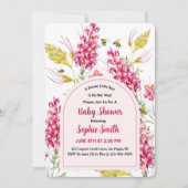 マミー・トゥ・ビー・スウィート・リトル・ビー 招待状 (正面)