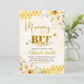 マミー・トゥ・ビー ベイビーシャワー招待状 招待状 (スタンド正面)