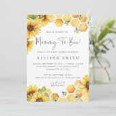 マミー・トゥ・ビー・ベイビーシャワー招待状 招待状 (スタンド正面)