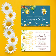 マミー・トゥ・ビー ベイビーシャワー招待状