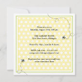 マミー・トゥ・ビー ベイビーシャワー 招待状 (裏面)