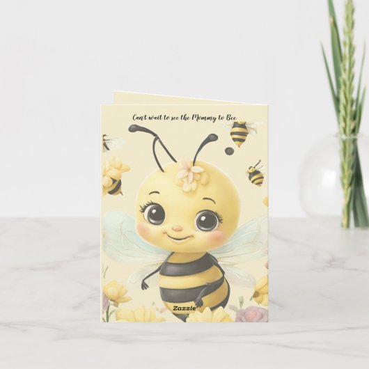 マミー・トゥ・ビー 招待状 (裏面)