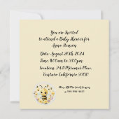 マミー・トゥ・ビー 招待状 (裏面)