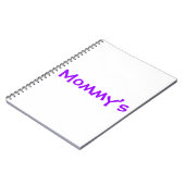 マミー ノートブック (左側)