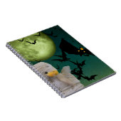 マミー、バット&ムーンハロウィン ノートブック (右側)