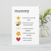 マミー 愛してるよ ギフト トークン 愛してるよ ギフト 感謝 シーズンカード (スタンド正面)