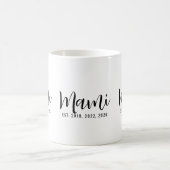 マミ母誕生ギフト コーヒーマグカップ (中央)