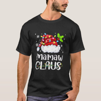 マムおもしろいウクロースクリスマスパジャマスサンタ Tシャツ
