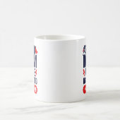 マムおもしろいモすごいー起動引用文母の日 コーヒーマグカップ (中央)