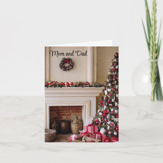 マムアンドパパホリデーカード シーズンカード (正面)