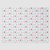 マムウォーター色ハートティッシュペーパー 薄葉紙 (正面)