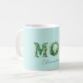 マムエクストラナディールフローラタイポグラフィ コーヒーマグカップ (正面左)