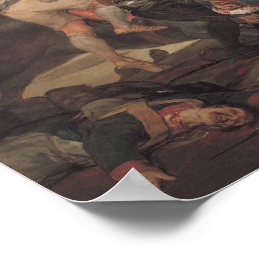 マムエル家に対する暴動の第2弾 ポスター (角)