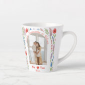 マムエレガントマグ | 心パーソナライズされたからの贈り物 カフェラテマグ (右)