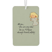 マムエンジェルが安全に運転 カーエアーフレッシュナー (裏面)