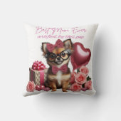 マムエ最高のバーチワフアパピー クッション (裏面)