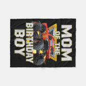 マムオブザ誕生日ボーモンスタートラック誕生日11月 フリースブランケット (正面(横))