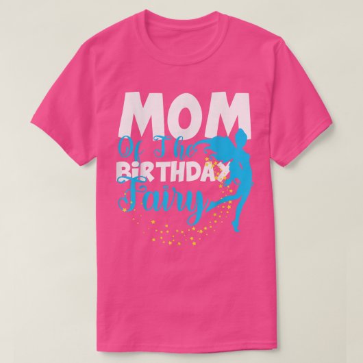 マムオブザ誕生日妖精ファンタジー誕生日分隊M Tシャツ (デザイン正面)