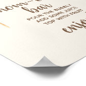 マムオーサバーハニービーベイビーシャワー ポスター (角)