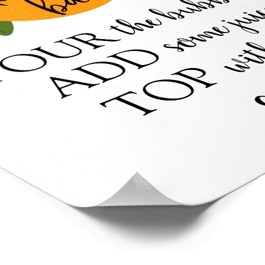 マムオーサバー標識 ポスター (角)