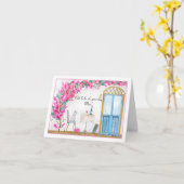 マムオーラポドゥルパリ誕生日 カード (黄色い花)