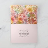 マムカード用サマーコスモス誕生日 カード (内部)