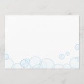 マムカード用ラバーダック赤ちゃんシャワーアドバイス アドバイスカード (裏面)