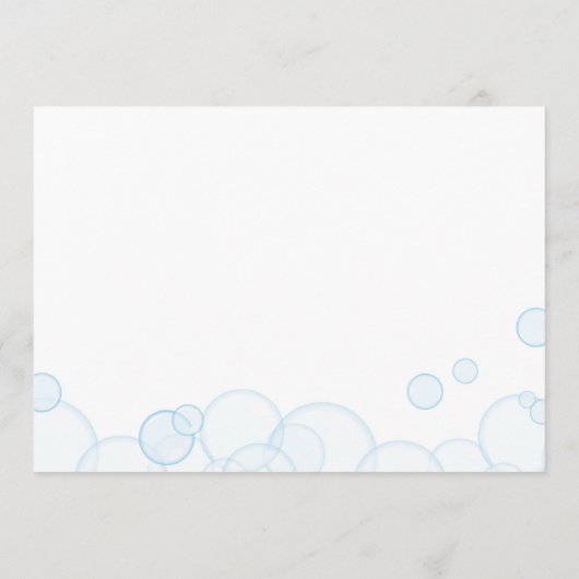 マムカード用ラバーダック赤ちゃんシャワーアドバイス アドバイスカード (裏面)